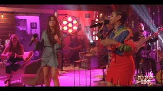 Tres gotas de agua bendita (Gloria Estefan y Celia Cruz). Claritzel Miyares y Zaida Almeida