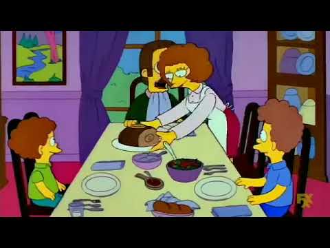 Homero y el frasco de groserias.Los Simpson