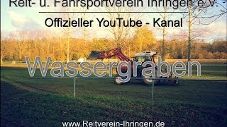 preview picture of video 'Wassergraben, Wellenbahn &Biliard(Bauarbeiten) -RFSV Ihringen e.V.'