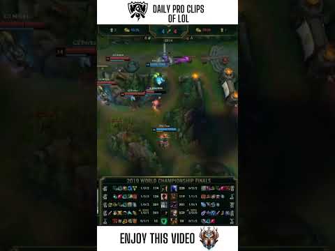 Insane Lee Sin Ingage by FPX Tian on G2 Caps in Worlds Finals 2019! #shorts