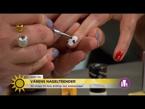 Nagelstylisten visar sommarens trender - Nyhetsmorgon (TV4)