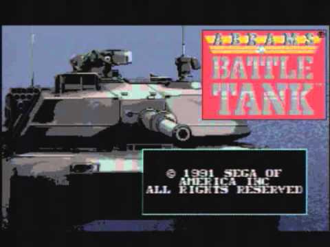 M-1 Abrams Battle Tank Megadrive