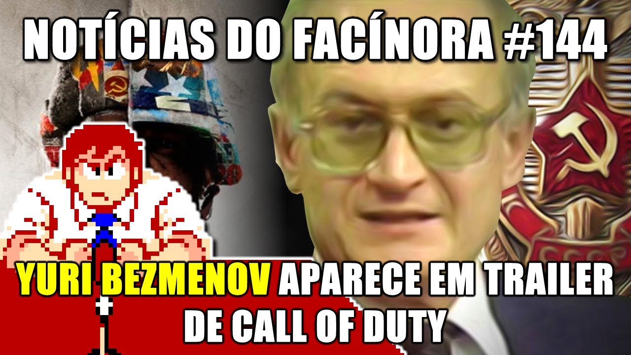 Yuri Bezmenov aparece em teaser do Call of Duty Black Ops Cold War