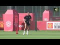 Cristiano Ronaldos return to Carrington  Training  Manchester United v Newcastle United