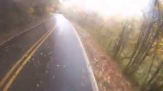 preview picture of video 'Autumn Morning Bicycle Commute in the High Country'