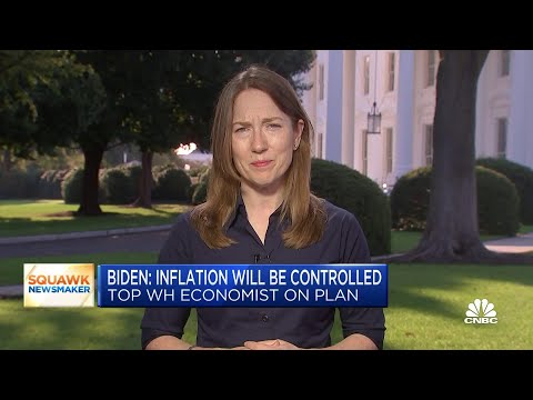 Thumbnail for White House economic adviser Heather Boushey: We have seen signs inflation is abating by Heather Boushey
