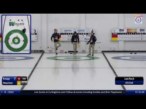 Kelly Knapp vs. Shaun Meachem - SEMIS - SaskTel Curling Stadium SCT Players' Championship