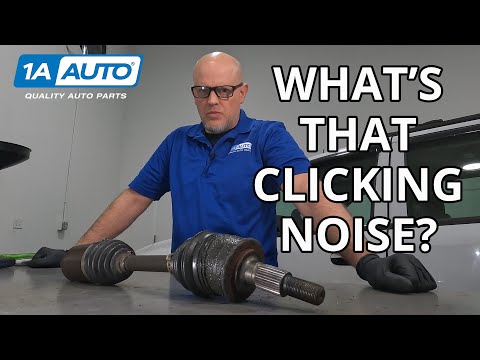 Clicking noise coming from the front end of your car or truck? How to diagnose CV axle problems.