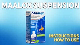 Maalox liquid how to use: How and when to take it, Who can't take Maalox Suspension. Heartburn treat
