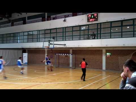 CroHoops Play-off 2016/17 G1 - Luka Zilic (Zadar) three nice assists in transition!!!