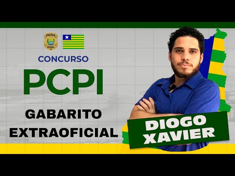 Gabarito Extraoficial - Concurso Polícia Civil do Piauí (PCPI) 2026