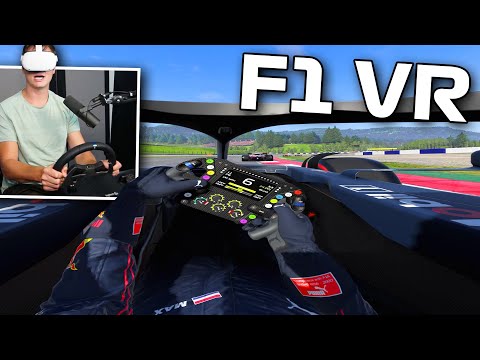 PLAYING F1 22 IN VR (F1 2022 Virtual Reality Gameplay)