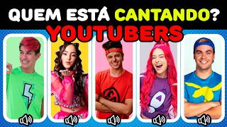 Adivinha o YOUTUBER que está CANTANDO 🎤🎶 Void Cauan, Emilly Vick, Natan por Aí, Luluca, Enaldinho