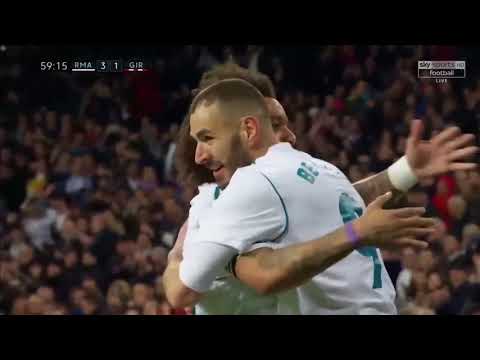 Real Madrid 6-3 Girona Highlights 18-03-2018