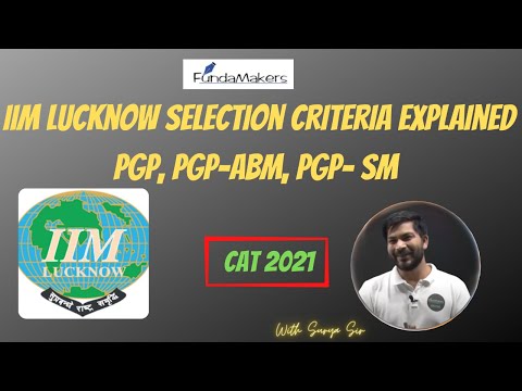 IIM Lucknow Selection Criteria and Admission Process Explained