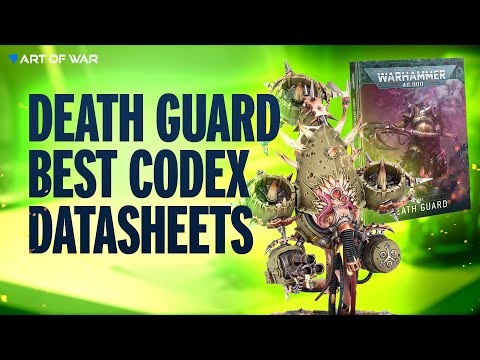 Ranking Every Datasheet in the Death Guard Codex