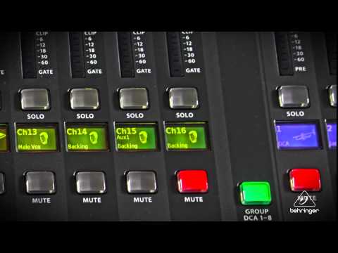 Behringer X32 Digital Mixer, Powered by Midas - Sneak Preview