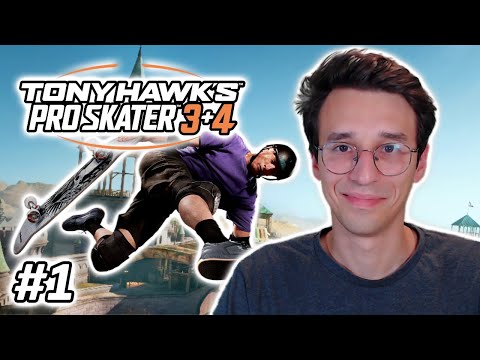 Let's Play Tony Hawk's Pro Skater 3+4 #1 | Die gesamte THPS3-Tour (fast)