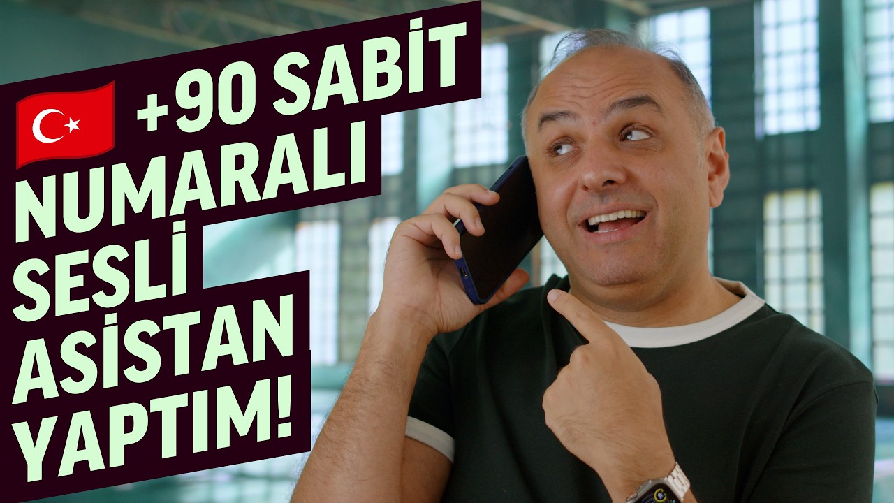 🇹🇷 +90’lı Numaraya Yapay Zeka Asistan Kur: Retell AI + Netgsm Rehberi 🤖