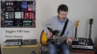 Video thumbnail for Kingsley Preamps/Pedals into Fryette Power Station and Seymour Duncan Power Stage by Simon Jarrett