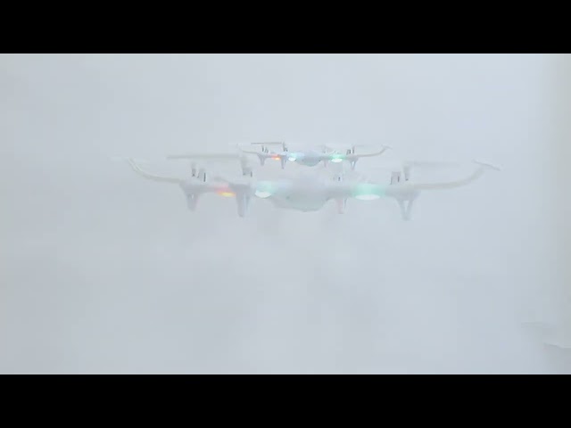 Квадрокоптер SYMA X15A р/у - видео