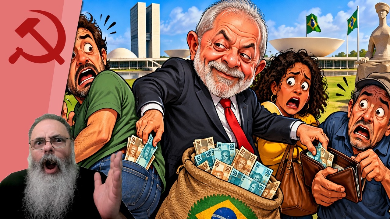 LULA começa a LONGA LISTA de AUMENTO de IMPOSTOS para TER MAIS GRANA pra CORRUPÇÃO