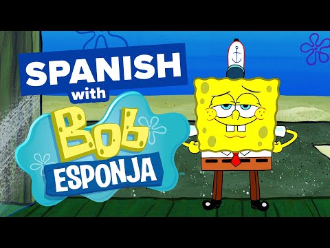 Learn Spanish with TV Shows: SpongeBob Gets New Pants!