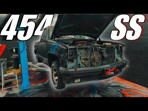 454 SS Big Block Rebuild! Ep. 1 Cab Removal 