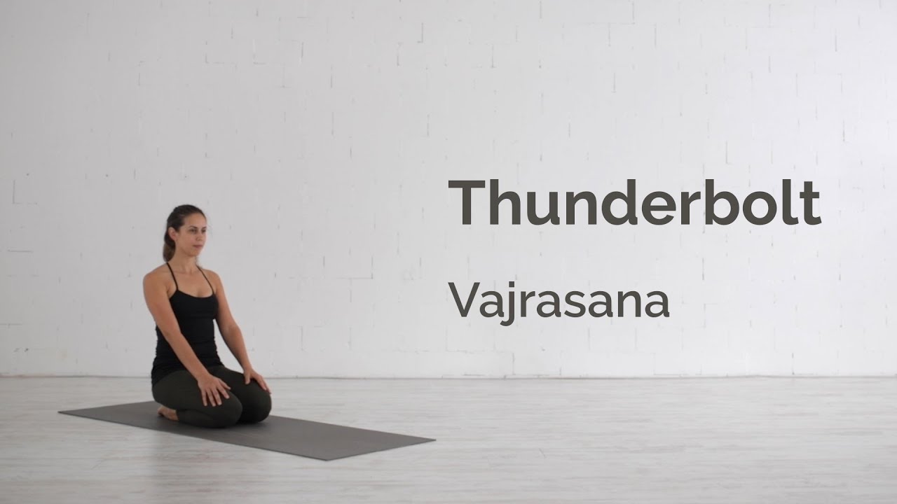 Thunderbolt Pose (Vajrasana) Tutorial