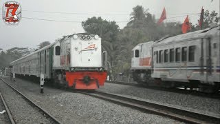 preview picture of video 'Melihat Kereta Ngebut Dari Stasiun Kebumen - Stasiun Kutoarjo!!!'