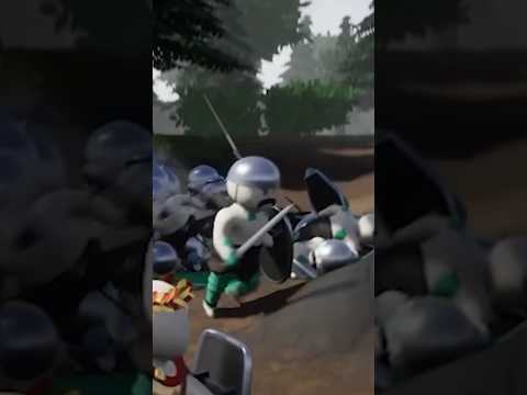 Never run from a fight #gaming #strategygames #shieldwall #shorts