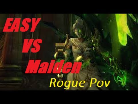Easy vs Mythic Maiden of Vigilance (World 5th) Rogue PoV
