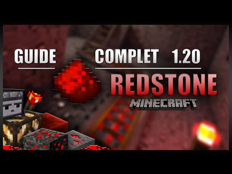 The ULTIMATE guide to REDSTONE in 1.19+ on Minecraft in SURVIVAL! [Partie 1/2]