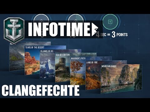 CLANGEFECHTE: Land des Feuers! - World of Warships | [Info] [Deutsch] [60fps]