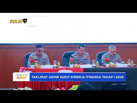 KAPOLDA MALUKU UTARA PIMPIN TAKLIMAT AKHIR AUDIT KINERJA ITWASDA TAHAP I TAHUN 2025
