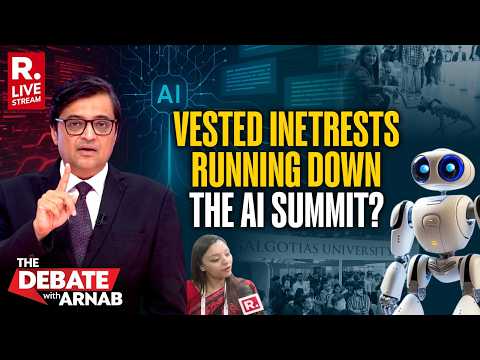 LIVE: Deliberate Design To Rundown Delhi's AI Impact Summit? Big Debate With Arnab