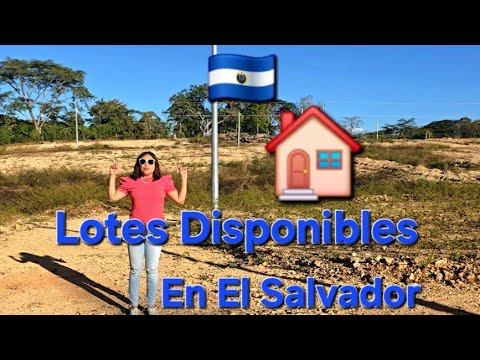 Terrenos en venta con financiamiento en morazan en El Salvador 🇸🇻 