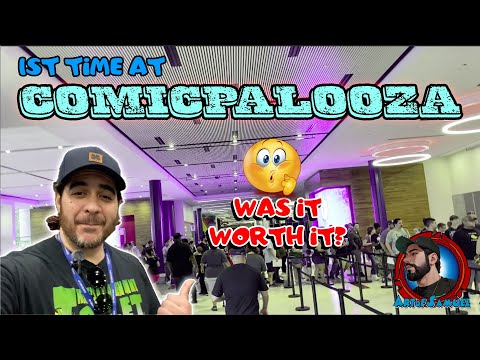 🖌 Artist Alley Vlog 🖌 ComicPalooza 2024 🚘 My first time Will it be my last