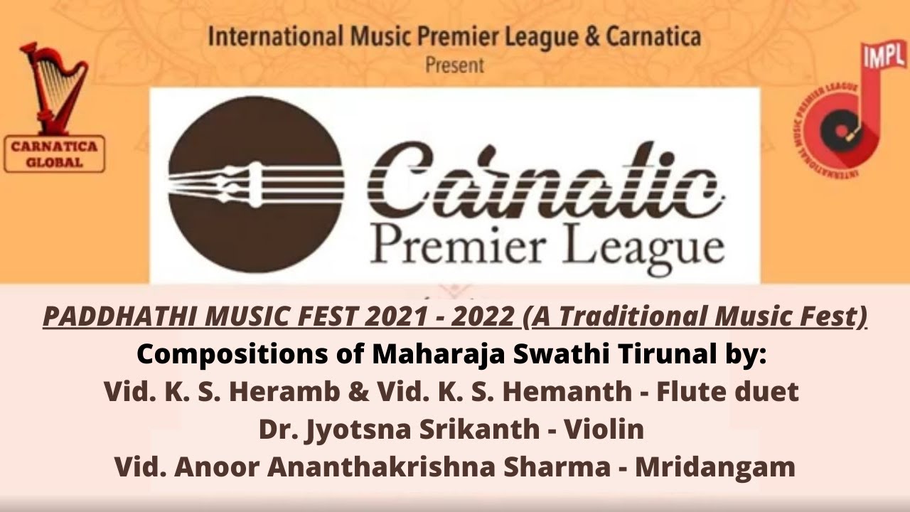 Heramb & Hemanth - Flute duet - Kritis of Maharaja Swathi Tirunal l Paddhathi Music Fest 2021 - 2022