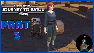 WE GOT A DROID AND WE ARREST RESISTANCE PRISONERS! | sims 4 Star Wars: Journey to Batuu | Part 3