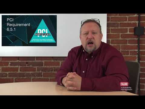 PCI Requirement 6.5.1 – Injection Flaws