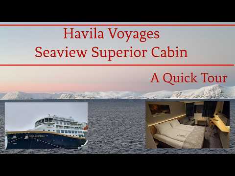 Havila Voyages Seaview Superior Cabin Tour