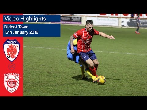 HIGHLIGHTS: Bromsgrove Sporting v Didcot Town