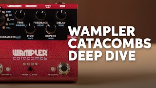 Video thumbnail for Wampler Catacombs Reverb and Delay Pedal Overview by Sweetwater Soundcheck