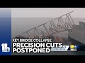 Demolition postponed for the second time at the site of the Key Bridge Collapse