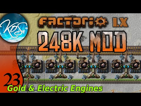 Factorio 248k Mod 23 - ELECTRIC ENGINES ARE COMPLICATED - Tips & Tricks