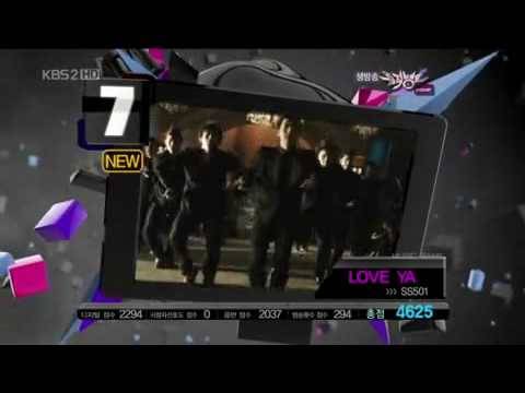 [2010/06/04] SS501 "Love ya" ranked #7 @ MuslcB@nk K-chart first week of June