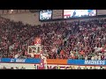 Virginia Tech fans sing Enter Sandman at tipoff