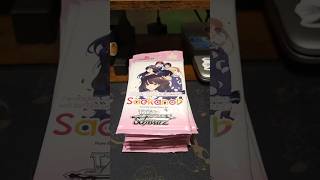 Saekano Weiss Schwarz Unboxing Part 2!!! #weissschwarz #anime #saekano #tradingcards #animecardgame