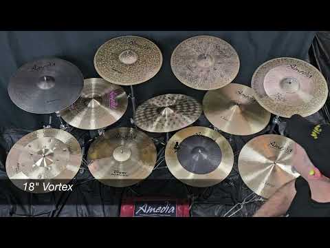 Amedia 18" Crash Cymbal Demo